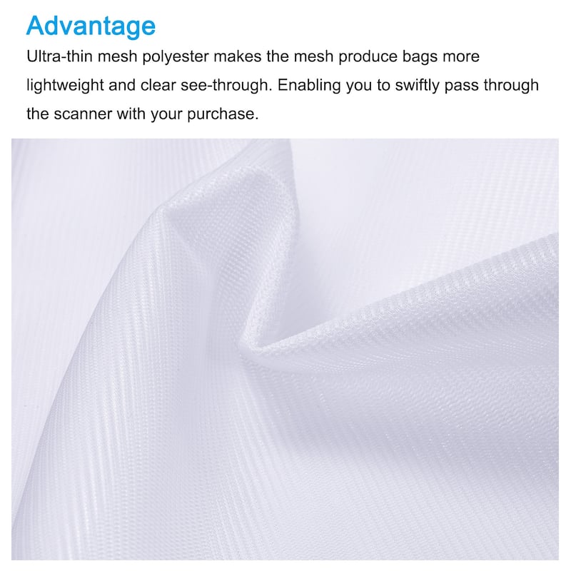 Reusable Produce Bags, Mesh Produce Bags for Fruit Vegetable