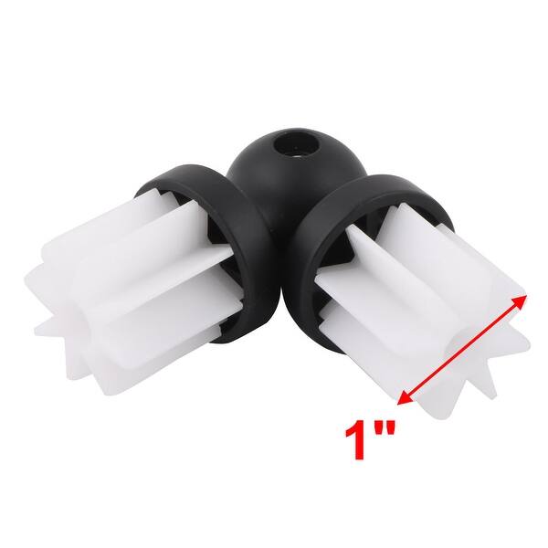 Shop Home Metal Window Panel Curtain Rod Pole Corner Joint
