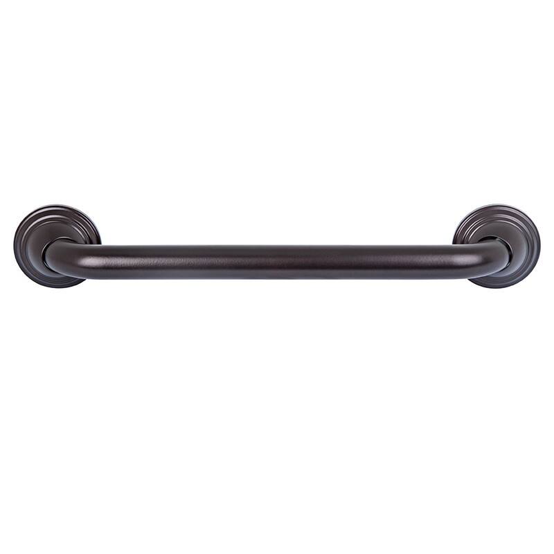 Decorative Shower Grab Bar - 16" Non-Slip Bathroom and Household Handicap Safety Bar