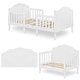 preview thumbnail 4 of 19, Sweetpea Baby Rose 3-in-1 Convertible Toddler Bed
