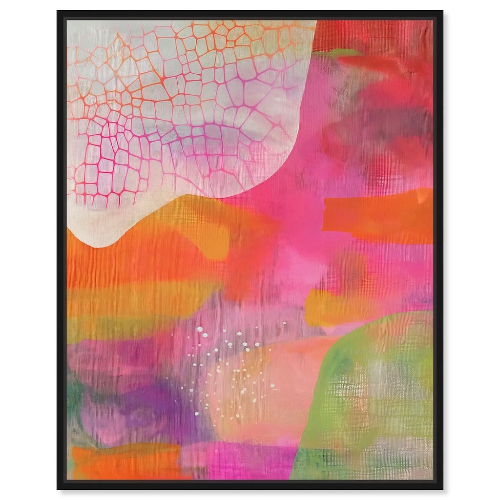 Garnet Gleam III Canvas by Art Remedy