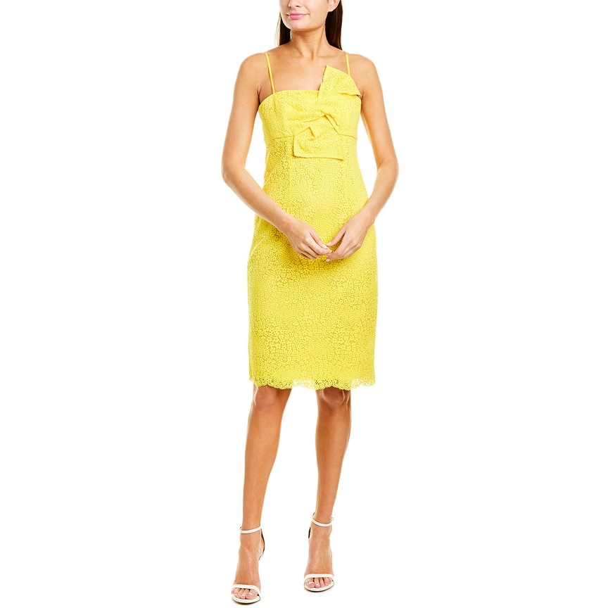bright midi dress
