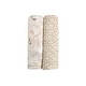 preview thumbnail 32 of 40, Crane Baby Swaddle Wraps Pack Cream