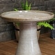 preview thumbnail 27 of 36, Sunnydaze Duo-Tone Ceramic Bird Bath