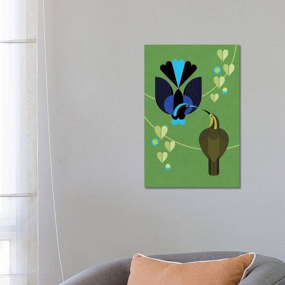 iCanvas "Bird Of Paradise VII" by Scott Partridge Canvas Print