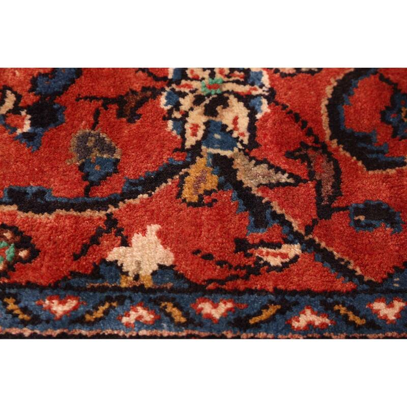 ECARPETGALLERY Hand-knotted Andelz Red Wool Rug - 3'2 x 11'3