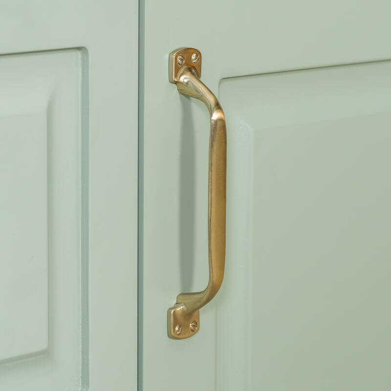 Roomfitters 36" Bathroom Vanity with Sink, Solid Wood Frame, Flip Drawer, 2 Drawers & Door Rack