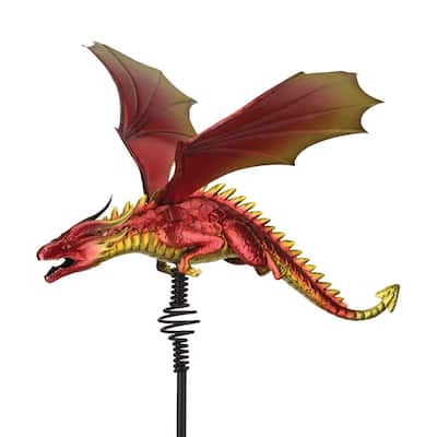 Dragon Bouncie Stake - Red