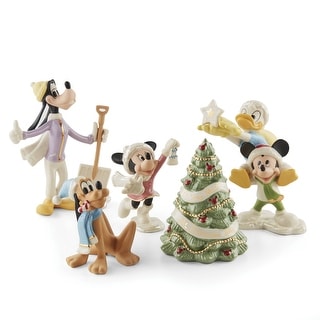 ディズニー LENOX ミッキーミニー Fun In The Sun フィギュア Lenox Disney Winter Fun 5-Piece Figurine Set - On Sale - Bed Bath