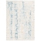 preview thumbnail 7 of 5, SAFAVIEH Handmade Tribeca Elpida Modern Wool Rug 6' x 9' - Blue/Ivory - Rectangle
