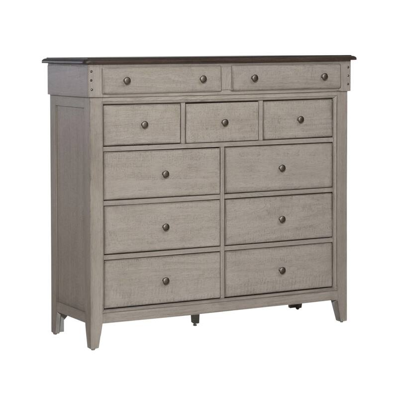 Ivy Hollow Weathered Linen 11 Drawer Chesser