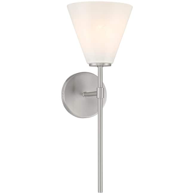 Savoy House 9-4010-1 Blair 18" Tall Bathroom Sconce - Satin Nickel