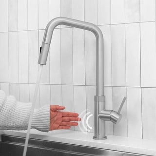 STYLISH Single Handle Touchless Pull Down Kitchen Faucet