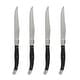 preview thumbnail 1 of 0, French Home Set of 4 Laguiole Black Steak Knives