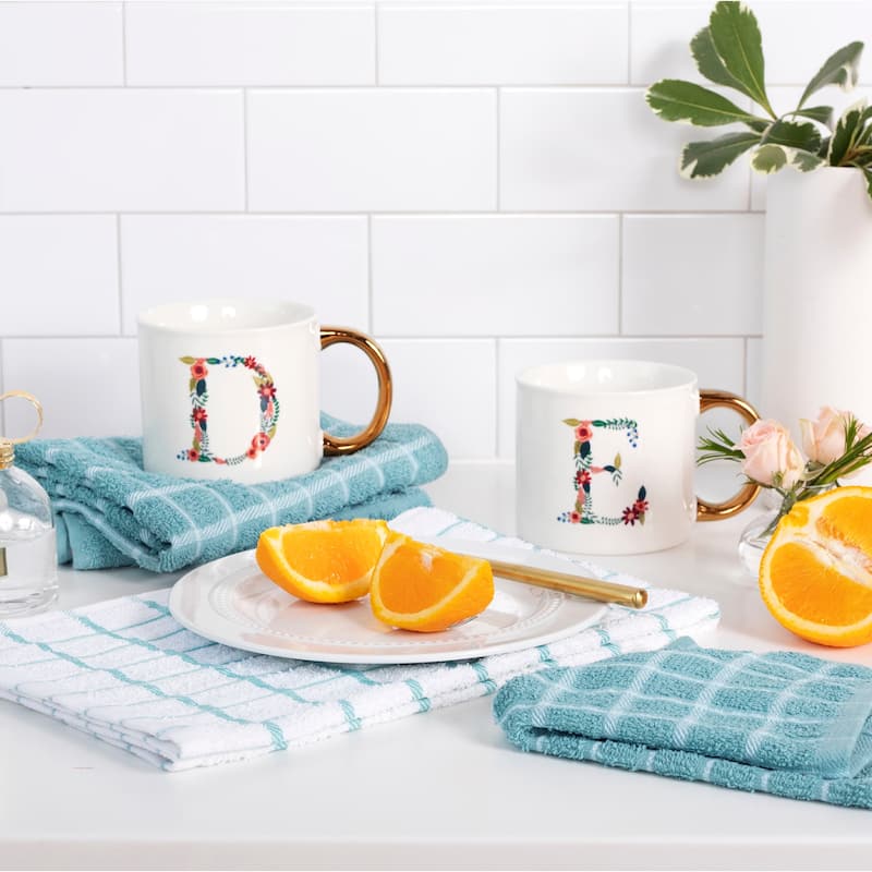 RITZ Terry Check Dish Cloths (Set of 6)