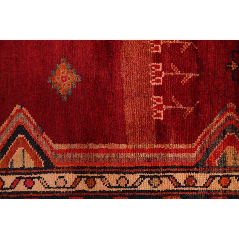 ECARPETGALLERY Hand-knotted Konya Anatolian Red Wool Rug - 5'1 x 10'10