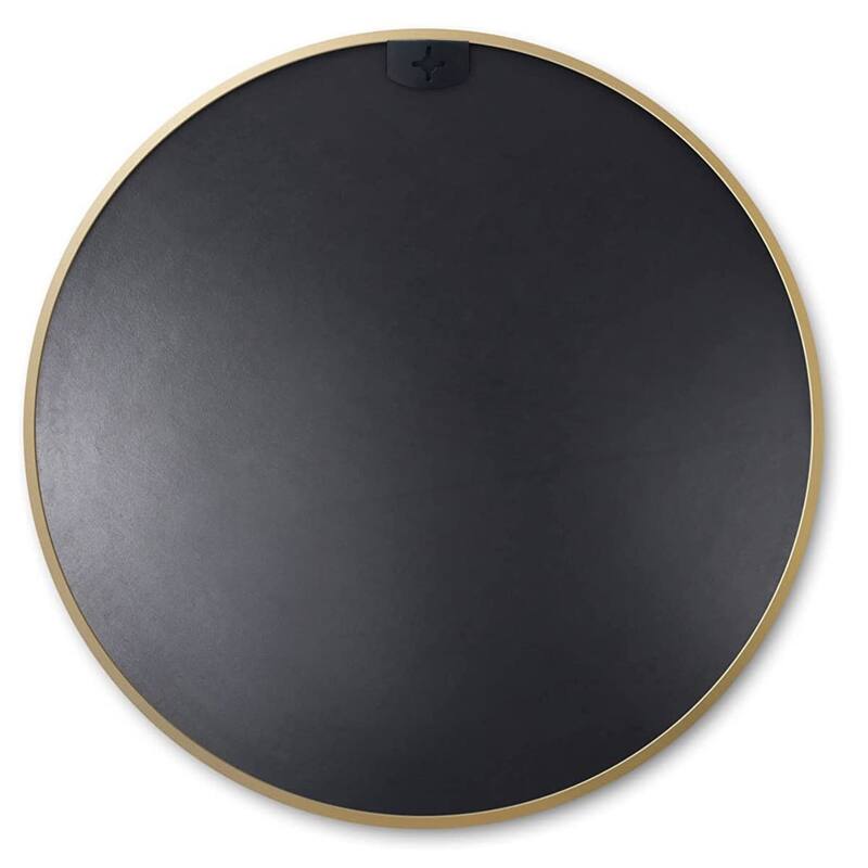24 Inch Metal Framed Round Bathrrom Mirror