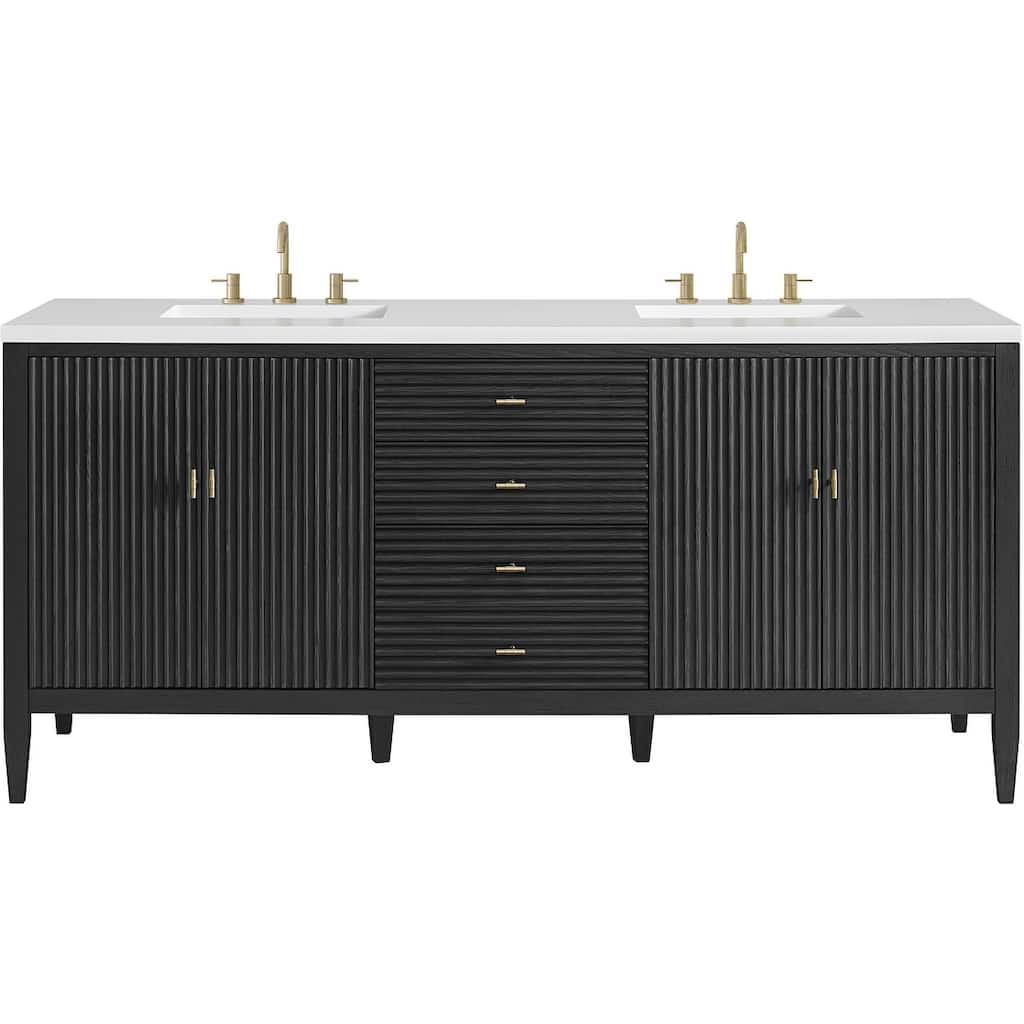 James Martin Vanities 485-V72-M Myrrin 72" Free Standing Double Basin