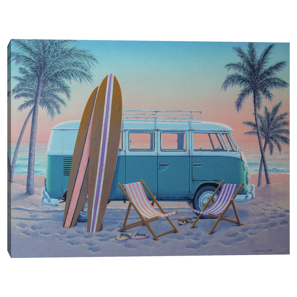 Just the Two of Us by Richard Courtney Canvas Art Print