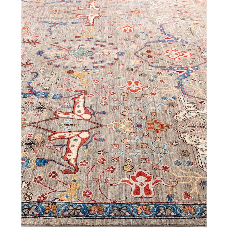 Serapi One-of-a-Kind Hand-Knotted Area Rug - Brown - 8' 3" x 9' 9"