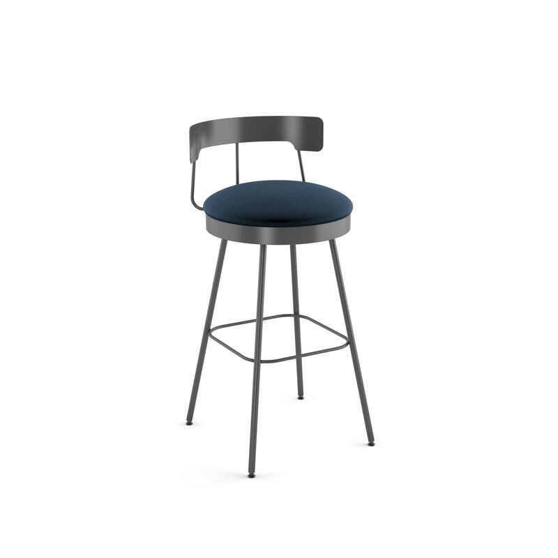 Amisco Monza Swivel Counter and Bar Stool