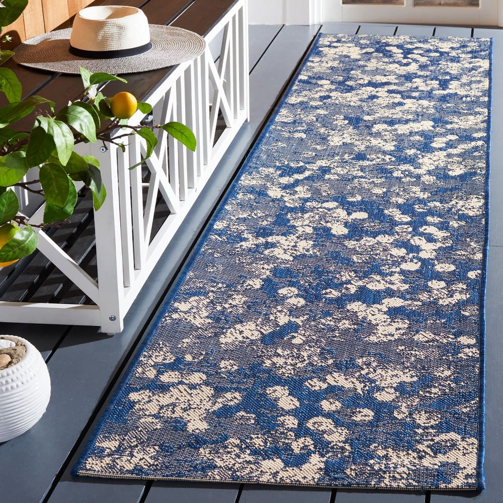 SAFAVIEH Courtyard Nerina Indoor/ Outdoor Waterproof Backyard Patio Rug
