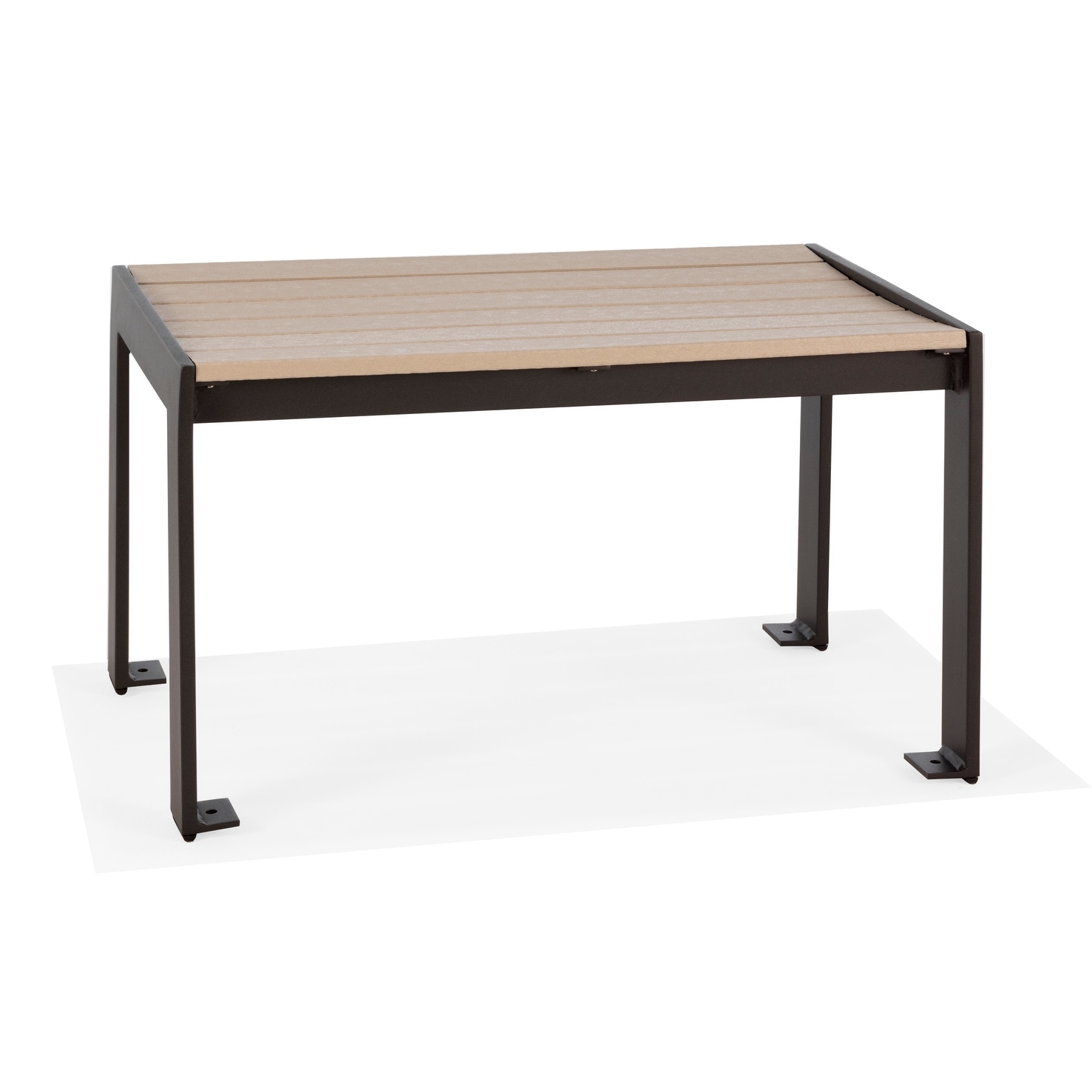 Hamilton 18" x 30" Bench w/HDPE Slats - N/A