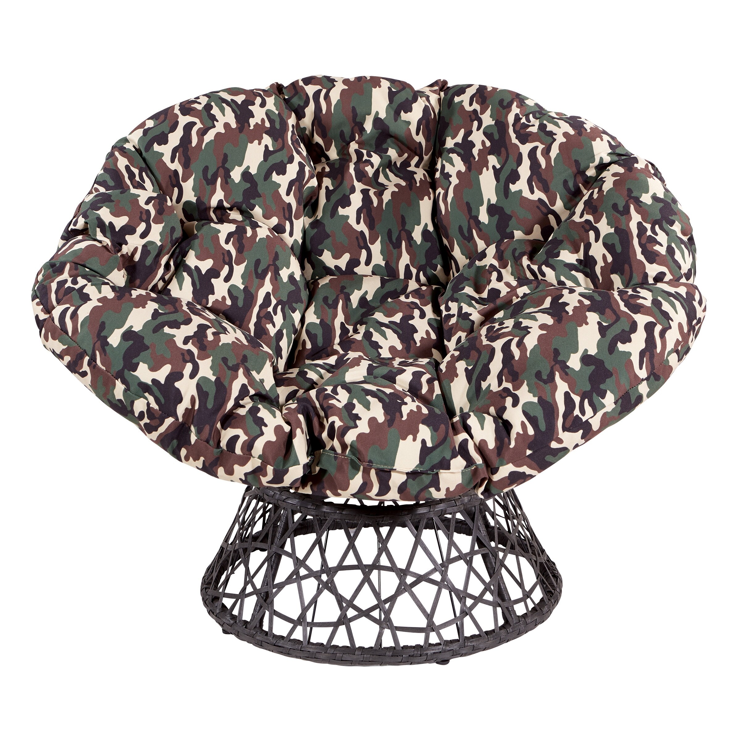 The curated nomad avoca woven wicker papasan chair deals