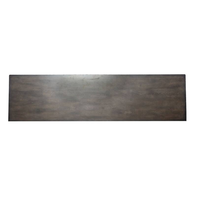 Big Valley Brownstone Distressed 2 Door 6 Drawer Dresser