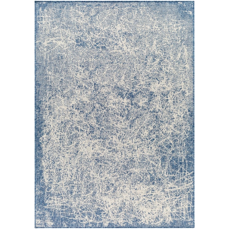 Livabliss Ravello Abstract Industrial Indoor/ Outdoor Area Rug