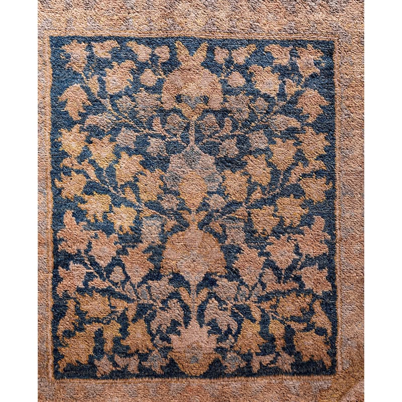Overdyed One-of-a-Kind Hand-Knotted Area Rug - Beige - 10' 3" x 18' 10"