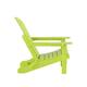 Laguna Folding Poly Eco-Friendly All Weather Outdoor Adirondack Chair