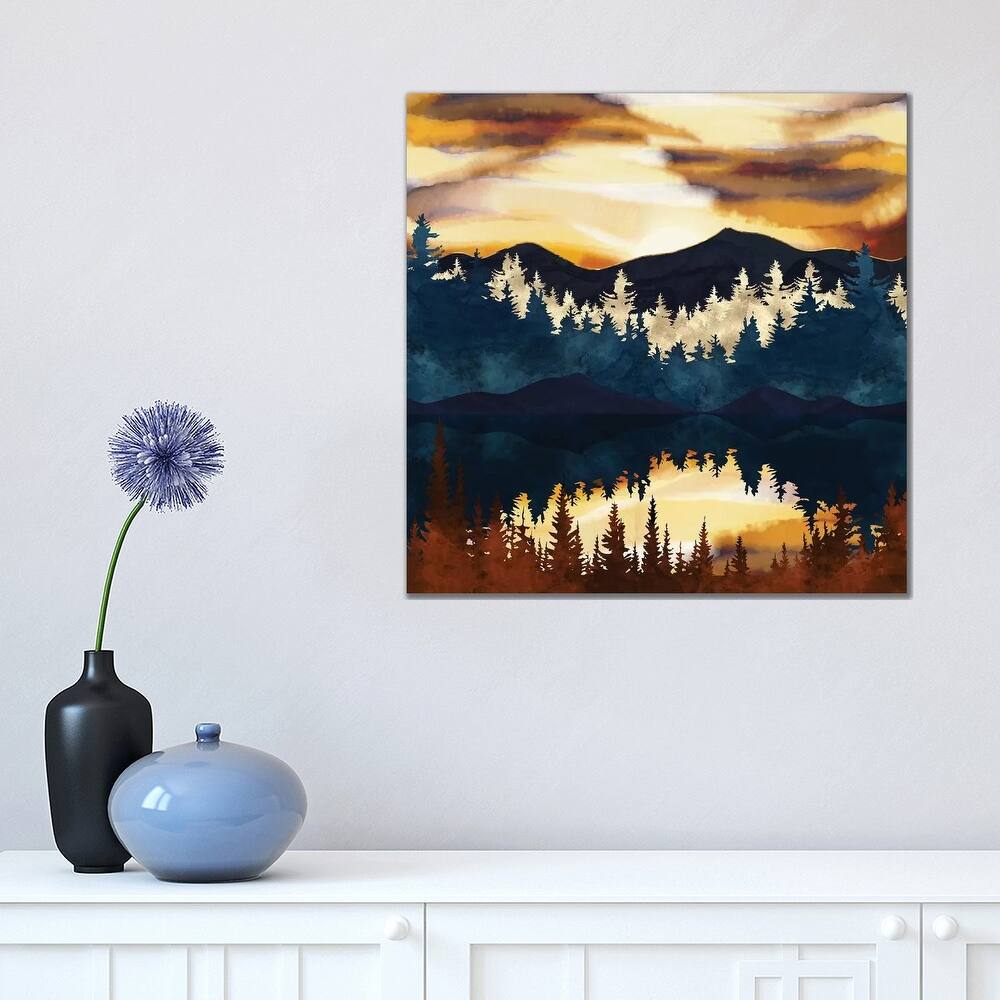 iCanvas "Fall Sunset" by SpaceFrog Designs Canvas Print