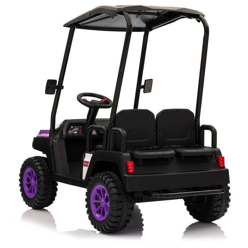24V Xl Kids Electric Ride-On Truck W/Rc - Spacious 20in Wide Seat, Removable Sunshade, Dual-Motor Drive,Recommended Age: 3-8