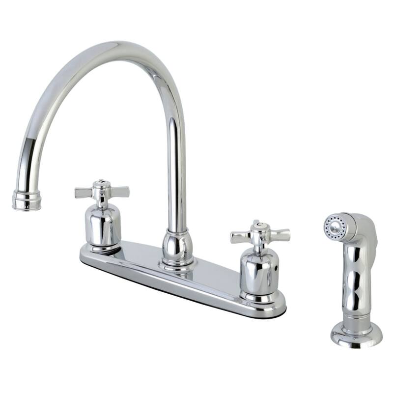 Kingston Brass Millennium 1.8 GPM Standard Kitchen Faucet - Includes - Polished Chrome