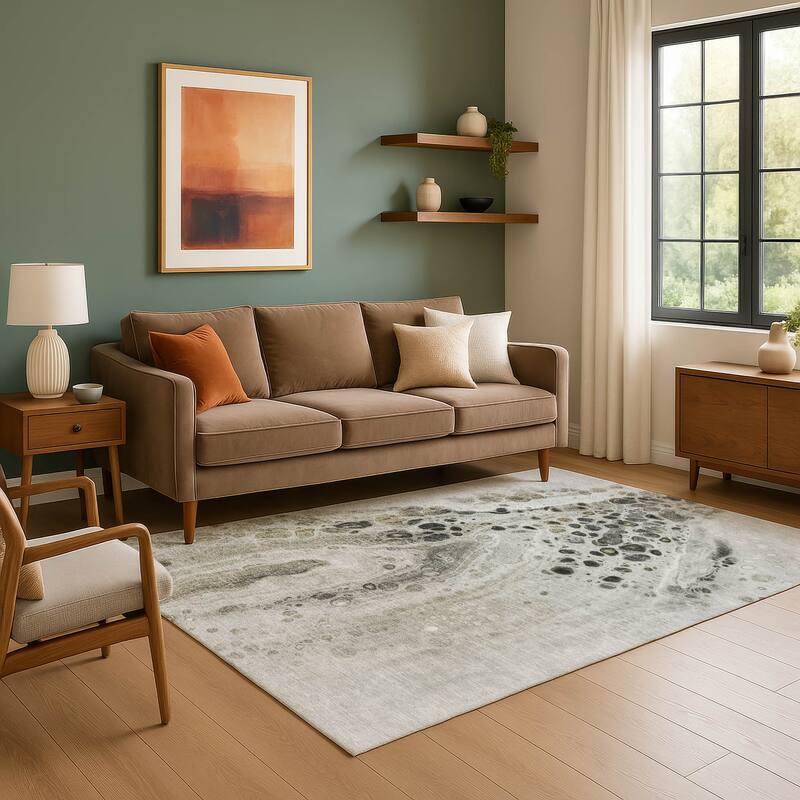 Premium Washable Super Soft Abstract Chic Mayfield Rug