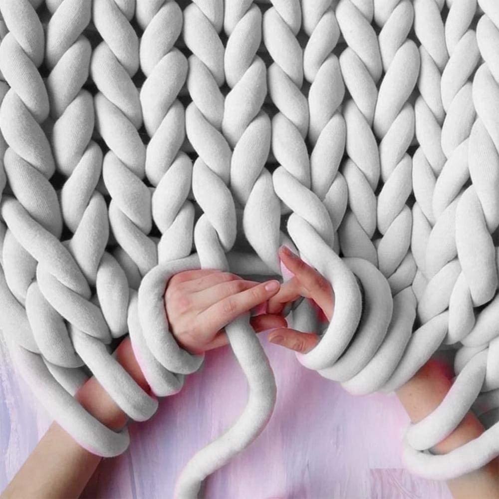 Chunky braid online cotton yarn