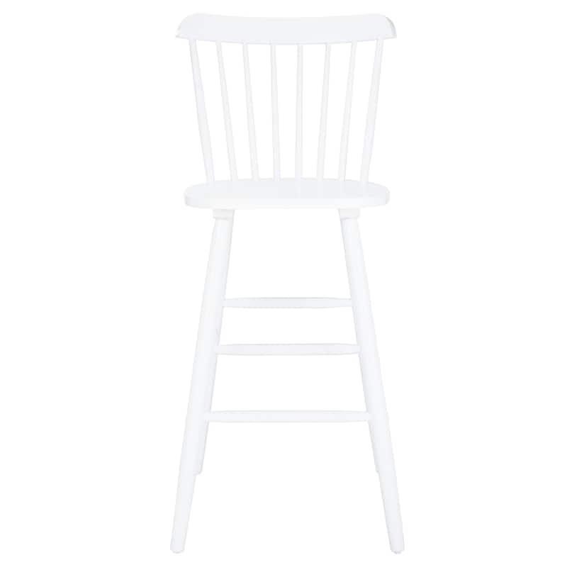 SAFAVIEH Aida 30-inch Spindle Farmhouse Bar Stool (Set of 2) - 19.9" x 19.8" x 38" - 20"W x 20"D x 43"H