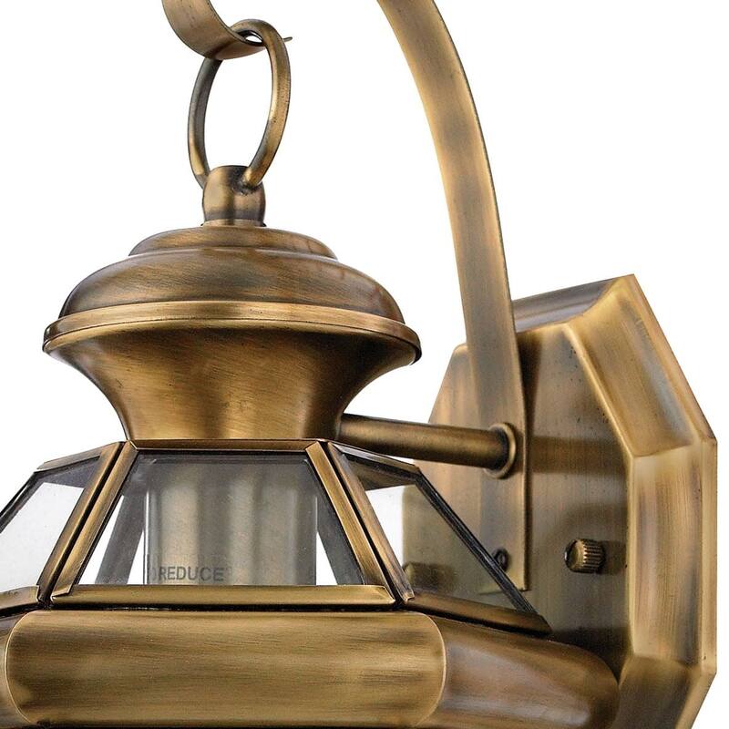 Roseto Gaines 1 Light 12" Tall Outdoor Wall Sconce with Clear Glass