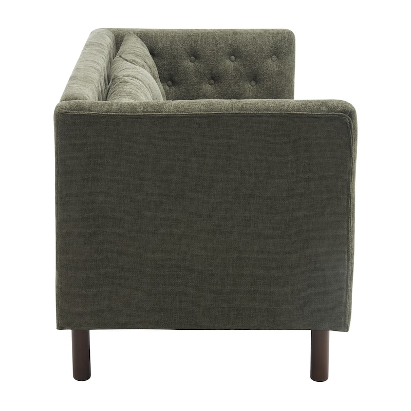 Christopher Knight Home- Modern Upholstered 3-Seater Tufted Sofa Couch for Living Room