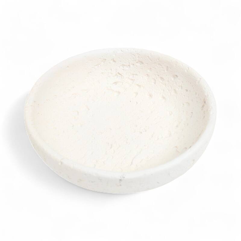 Avice Beige Stone Style MGO Decorative Bowl - Large