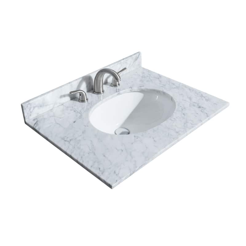 Wyndham Collection Sheffield Single Vanity Set