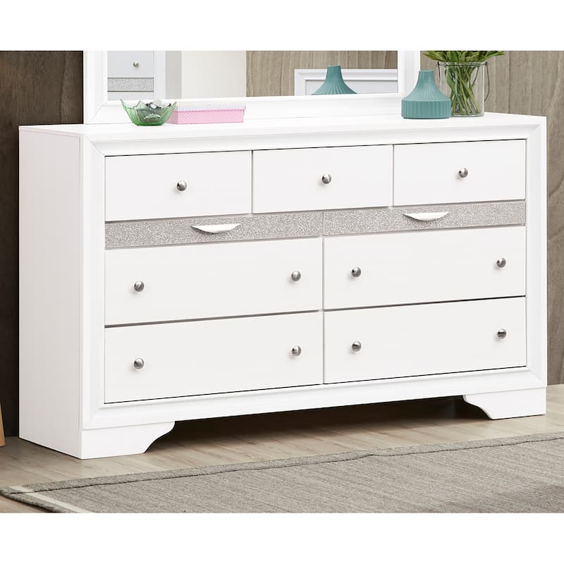 Madrid 9-Drawer 63 in. W Dresser