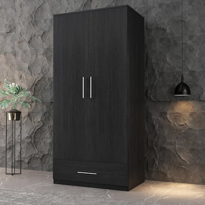 31.5"W x 66.9"H Wardrobe Armoire For Bedroom Saving Saving