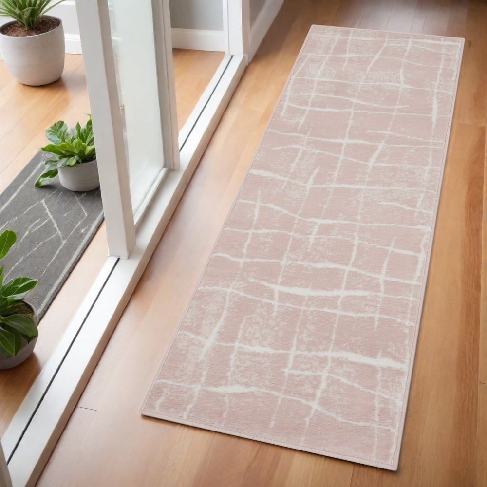 Buvop Power Loomed Geometric Abstract Modern Stain Resistant Durable Area Rug By HomeRoots