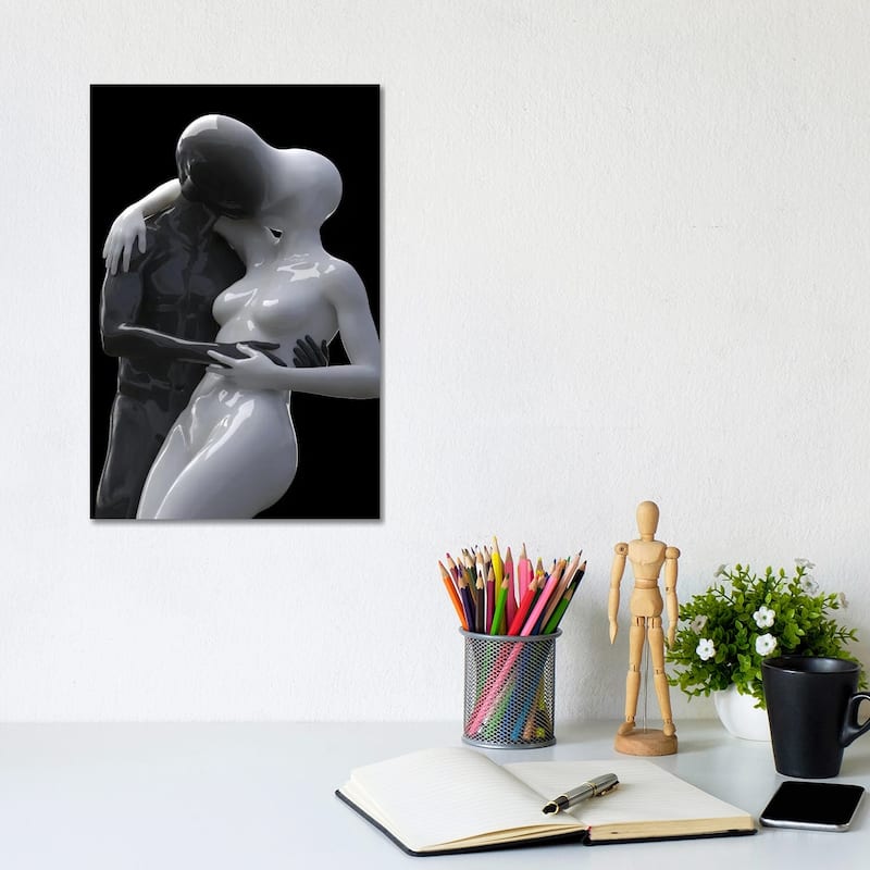 iCanvas "Fused Lovers III" by Mike Kiev Canvas Print - 12x8x0.75