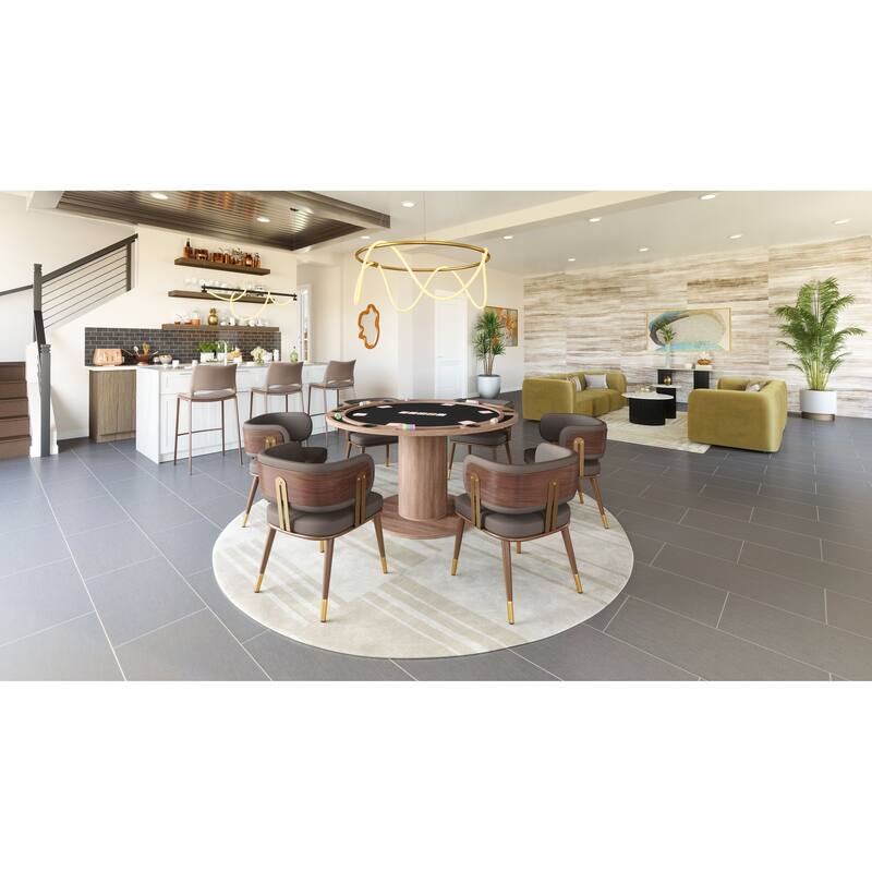 Izola Console Table White & Black