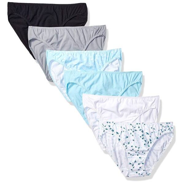 Shop Fruit Of The Loom Women S 6 Pack Cotton Stretch Bikini