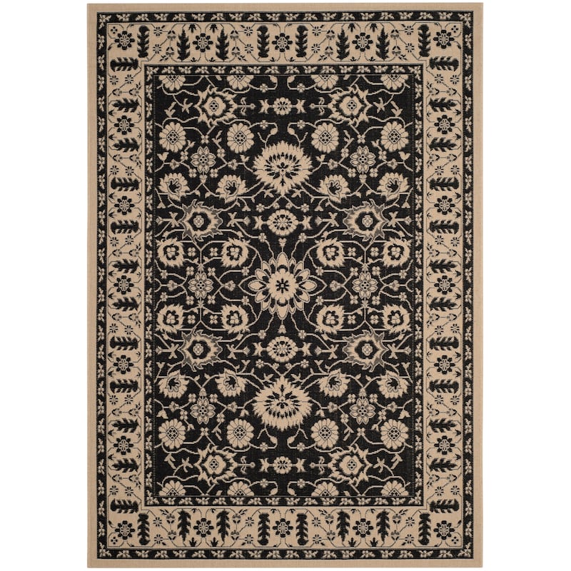 SAFAVIEH Courtyard Felicitas Indoor/ Outdoor Waterproof Patio Backyard Rug