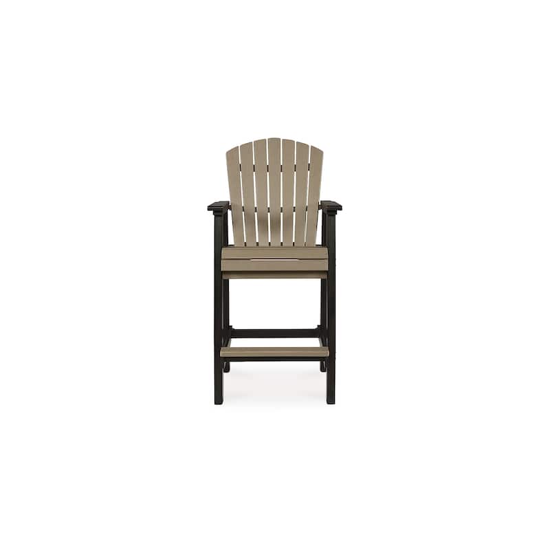 Signature Design by Ashley Fairen Trail Outdoor Poly All Weather Tall Barstool, 2 Count - 26.25" W x 26.75" D x 52" H